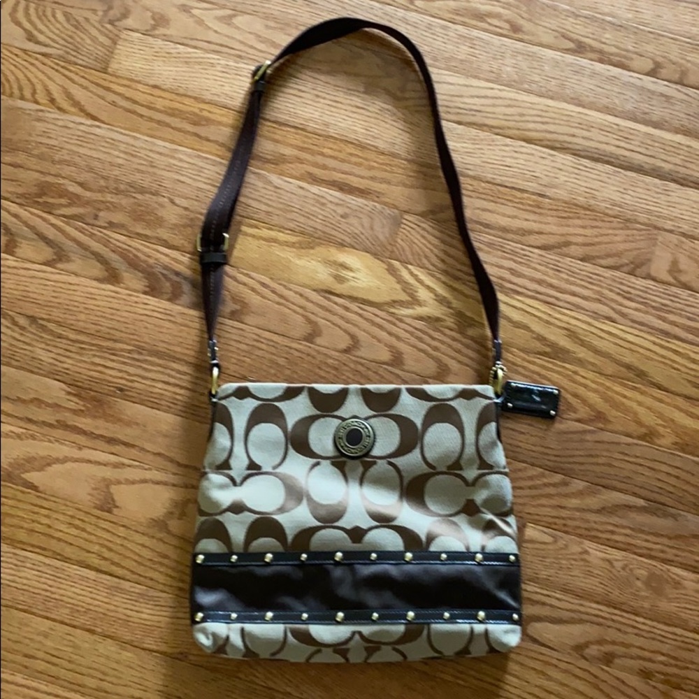 Coach Crossbody Bag - Brown - Excellent Condition